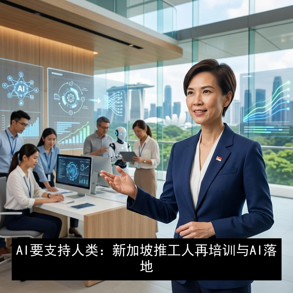 AI 要支持人类：新加坡推工人再培训与AI落地